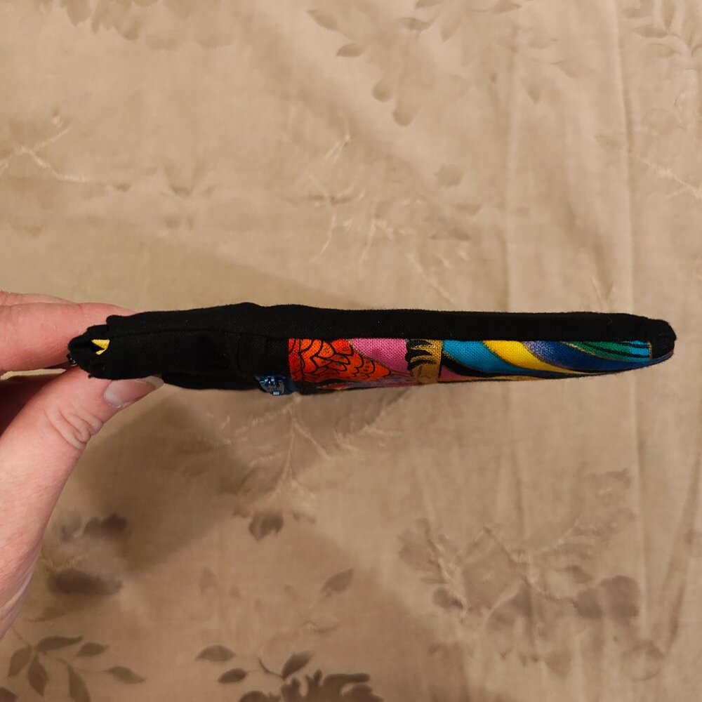 Original Rags by Marti Rainbow Birds Double Zip Pouch, Excellent Used Condition! - Picture 5 of 8